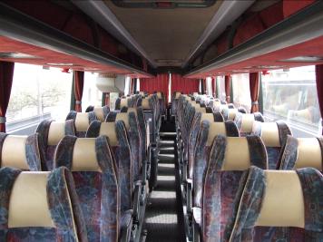 Buses with 45, 49, 50, 55 seats