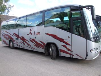 Buses with 45, 49, 50, 55 seats